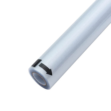 Fönsterfilmer 3 st statisk frostad grå PVC