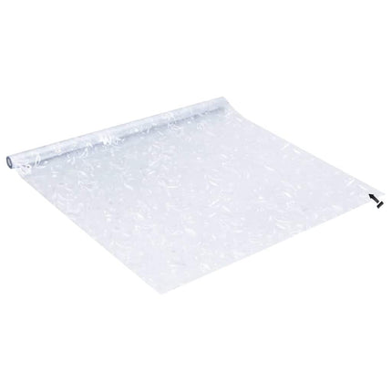 Fönsterfilmer 2 st frostat blommönster PVC
