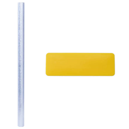 Fönsterfilmer 3 st frostat 3D regnbågsmönster PVC