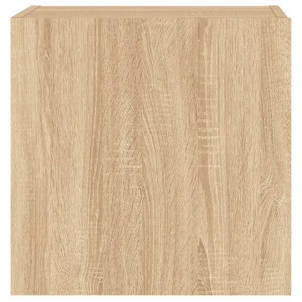 Väggmonterad tv-skåp sonoma-ek 40,5x30x40 cm konstruerat trä