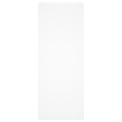Väggmonterad tv-bänk vit 40,5x30x102 cm konstruerat trä