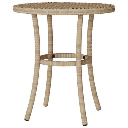 Bistrogrupp med dynor 3 delar mixbeige konstrotting