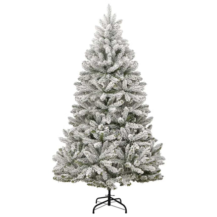 Plastgran med gångjärn 300 LEDs & kulor 270 cm