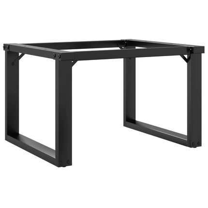 Bordsben för soffbord O-ram 60x50x38 cm stål