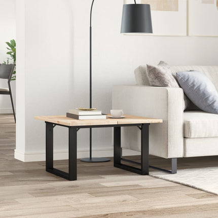 Bordsben för soffbord O-ram 60x50x38 cm stål