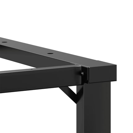 Bordsben för soffbord O-ram 60x50x38 cm stål