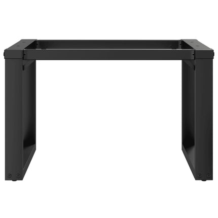 Bordsben för soffbord O-ram 60x40x38 cm stål