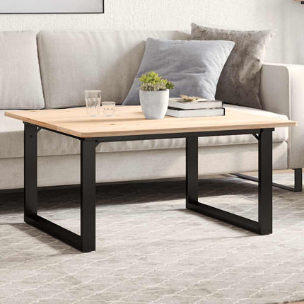 Bordsben för soffbord O-ram 70x60x43 cm stål