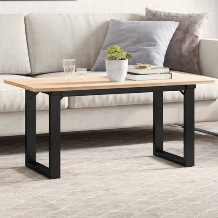 Bordsben för soffbord O-ram 90x30x43 cm stål