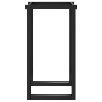 Bordsben för matbord O-ram 50x40x73 cm stål