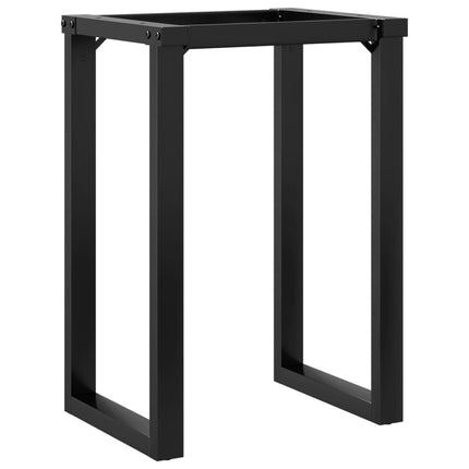 Bordsben för matbord O-ram 60x40x73 cm stål