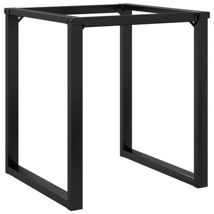 Bordsben för matbord O-ram 70x70x73 cm stål