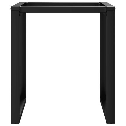 Bordsben för matbord O-ram 70x70x73 cm stål