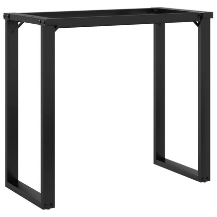 Bordsben för matbord O-ram 80x40x73 cm stål