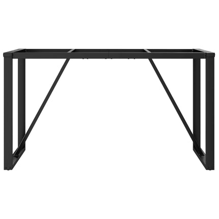 Bordsben för matbord O-ram 140x60x73 cm stål