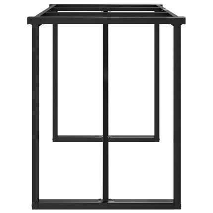 Bordsben för matbord O-ram 140x60x73 cm stål