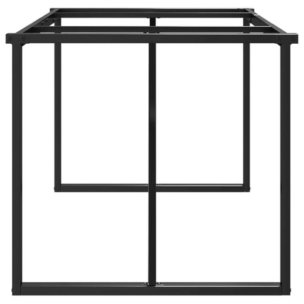 Bordsben för matbord O-ram 180x80x73 cm stål