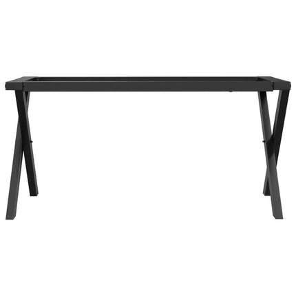 Bordsben för soffbord X-ram 90x30x43 cm stål