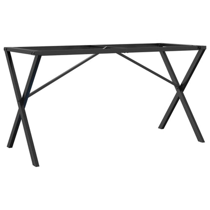 Bordsben för matbord X-ram 120x60x73 cm stål