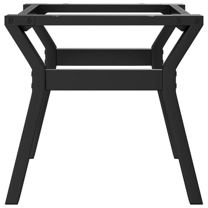 Bordsben för soffbord Y-ram 60x40x38 cm stål