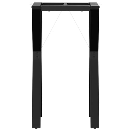Bordsben för matbord Y-ram 40x40x73 cm stål