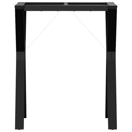 Bordsben för matbord Y-ram 60x40x73 cm stål