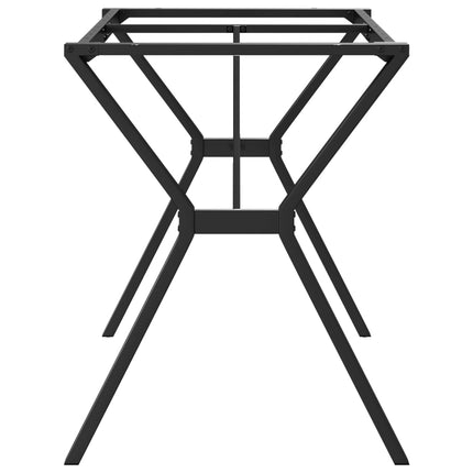Bordsben för matbord Y-ram 140x60x73 cm stål