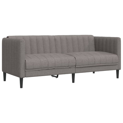 Soffgrupp 3 delar taupe tyg