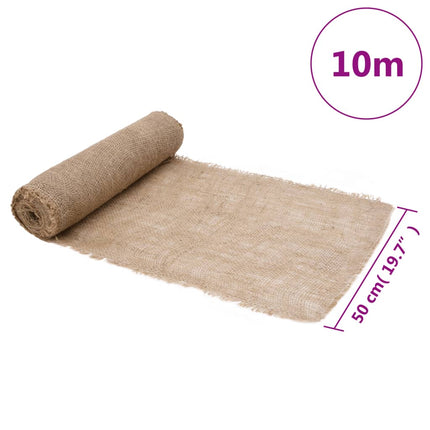 Juterulle 0,5x10 m 100% jute 200 gsm
