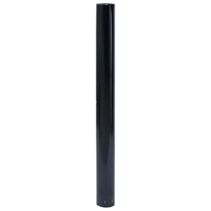 Fönsterfilm statisk frostad frostad svart 90x1000 cm PVC