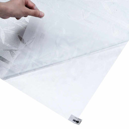 Fönsterfilm frostad bambu 90x500 cm PVC