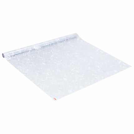 Fönsterfilm frostad blommönster 90x500 cm PVC
