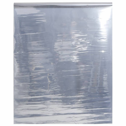 Fönsterfilm statisk reflektiv effekt silver 90x1000 cm PVC