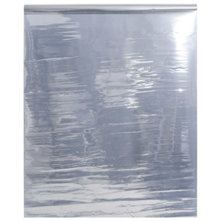 Fönsterfilm statisk reflektiv effekt silver 90x2000 cm PVC