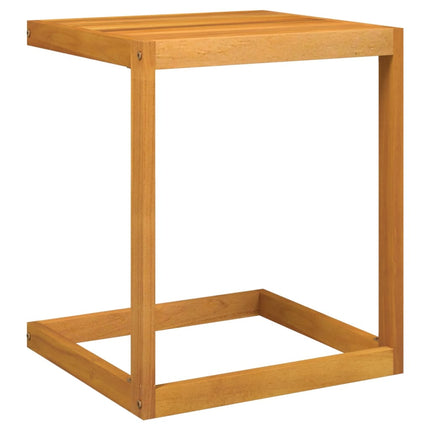 C-bord 42x40x50 cm massivt akaciaträ