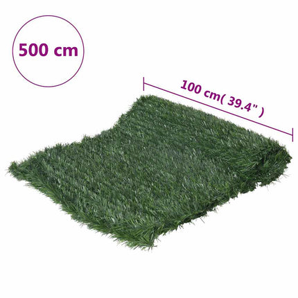 Konstgräspanel grön 1x5 m