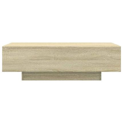 Soffbord sonoma ek 100x49,5x31 cm konstruerat trä