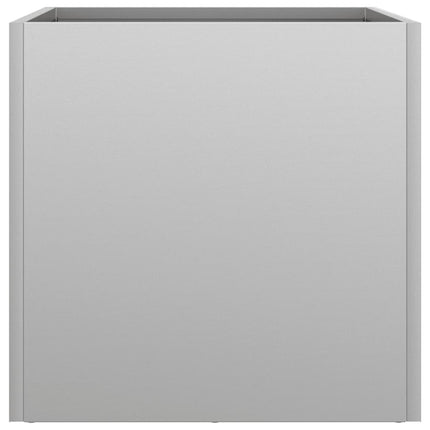Odlingslåda silver 32x30x29 cm galvaniserat stål