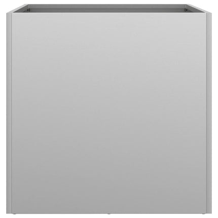 Odlingslåda silver 42x40x39 cm galvaniserat stål