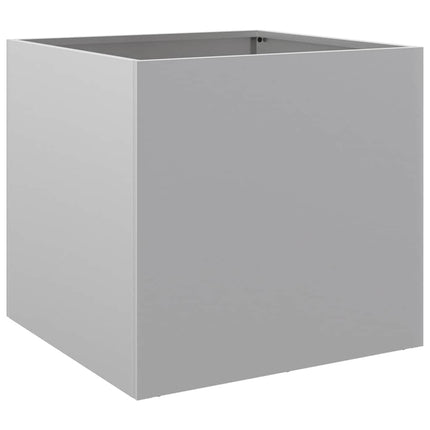 Odlingslåda silver 49x47x46 cm galvaniserat stål