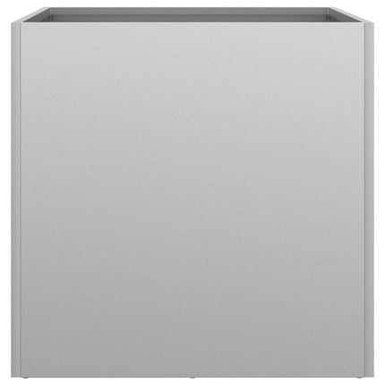 Odlingslåda silver 49x47x46 cm galvaniserat stål