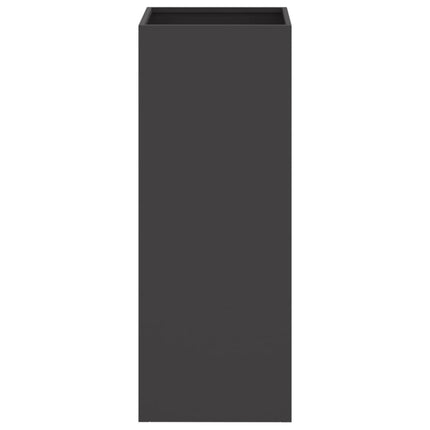 Odlingslåda svart 32x29x75 cm kallvalsat stål