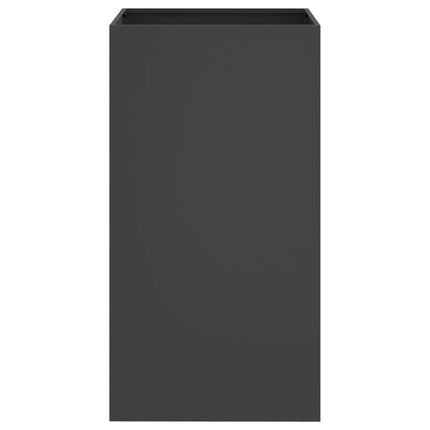 Odlingslåda svart 42x38x75 cm kallvalsat stål