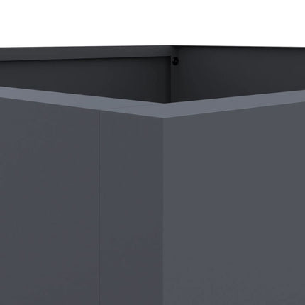 Odlingslåda antracit 42x38x75 cm kallvalsat stål