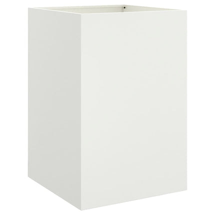 Odlingslåda vit 52x48x75 cm stål