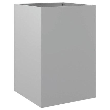 Odlingslåda silver 52x48x75 cm galvaniserat stål