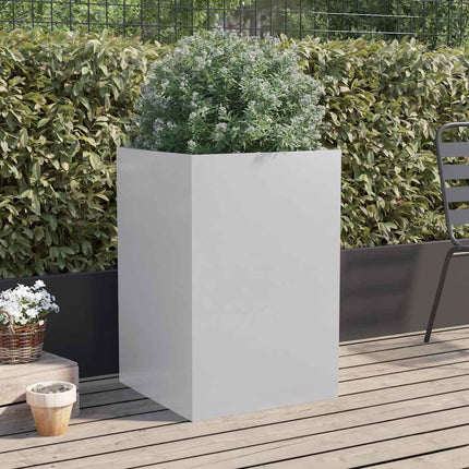 Odlingslåda silver 52x48x75 cm galvaniserat stål
