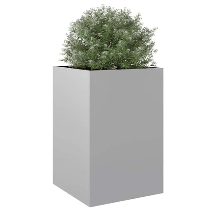 Odlingslåda silver 52x48x75 cm galvaniserat stål