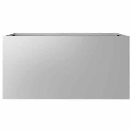 Odlingslåda silver 62x30x29 cm galvaniserat stål