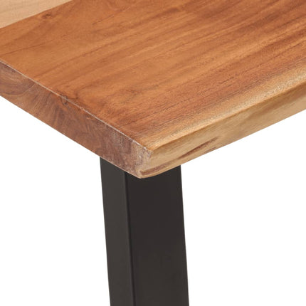 Soffbord 110x55x40 cm massivt akaciaträ